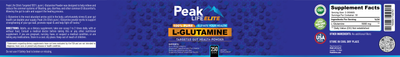 Peak LIfe Elite L-Glutamine Powder 250 grams